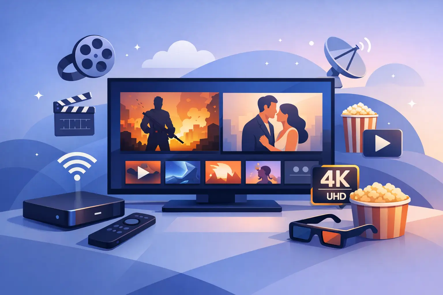 4K IPTV for Movies and Series That Delivers
