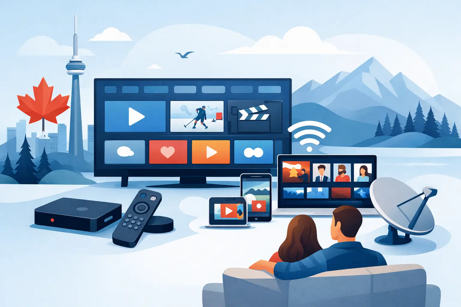 7 Top Live TV Alternatives for Canadian Homes
